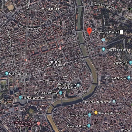 High End Flat 3bed 3bath Near Piazza Del Popolo Řím